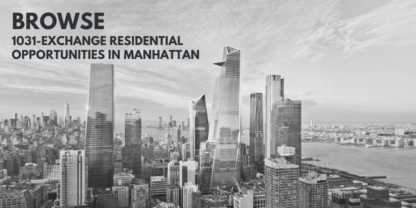 纽约曼哈顿的1031交换住宅机会